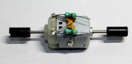 (image for) Motor w/ Resistors ( HO F7A/FTA/F9 )